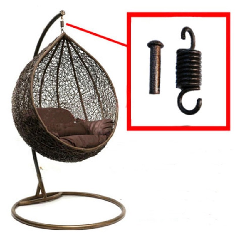 mkki Hammock Chair Ultimate Hanging Kit-500 LB Capacity Hammock Spring