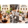 Premium Reusable Coffee Filter for Pour-Over Brewing – Double-Layer 304