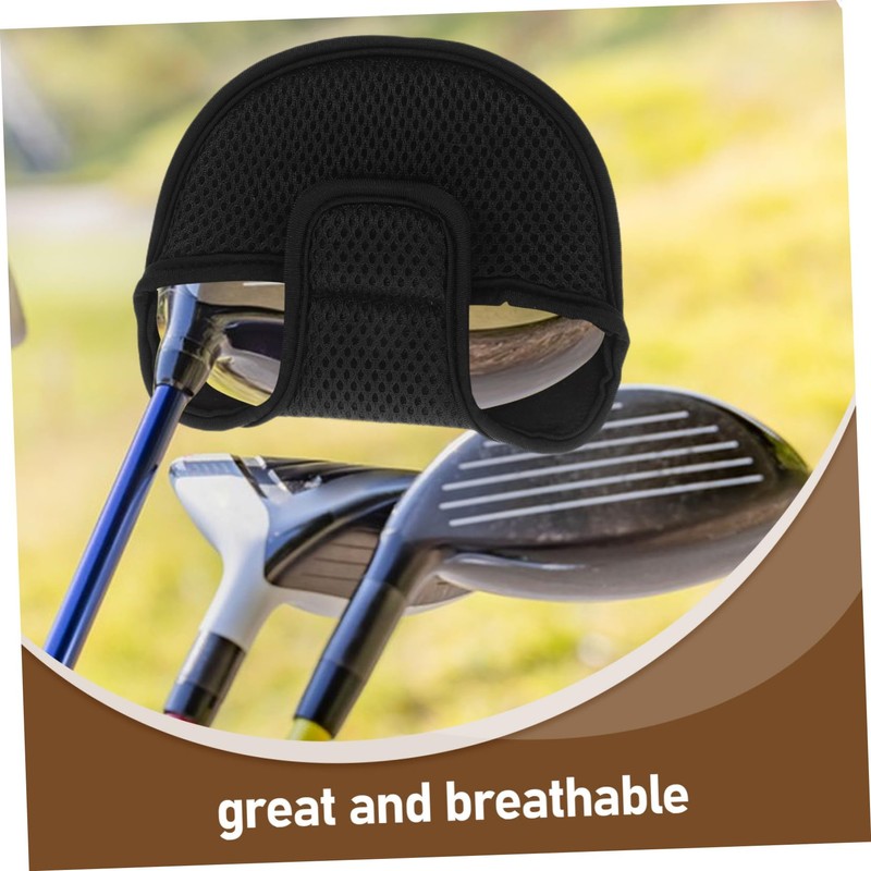 WOONEKY Nylon Mesh Golf Putter Head Cover Breathable Protective Club