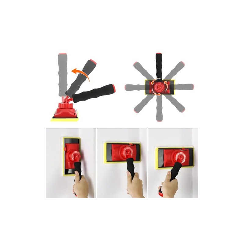 QWORK Paint Edger Tool Kit, 7 in + 4 in