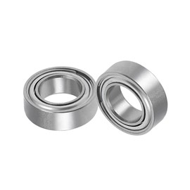 Kozelo ABEC1 Deep Groove Ball Bearings – [5 mm x 9 mm x 3 mm] 440C Stainless Steel Balls for Engines Machine Device Gear Bearing Use Double Shielding Pack of 2