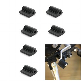 HUIZHILANXIN Motorcycle Gear Shifter Protector Covers,Anti-Slip Shift Gear Lever Pedal Covers,Motorcycle Rubber Shift Lever Covers,Motorcycle Accessories,for Most Motorcycles(6Pcs)