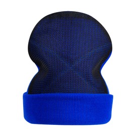 Jeremy Stone - Gorro de punto para bboy (algodón), color negro, Azul, Talla única