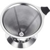 Westmark Dauerfilter/Dripper Kaffee, mit Tassenhalterung, Brasilia, Aufsatzfläche 10 cm, 18/8