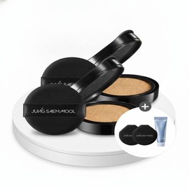 Jeongsaemmul 144985 JUNGSAEMMOOL Skin Nude Cover Layer Cushion Refill (2 pcs. Primer 5ml + Ampoule + Wave Cream) Light / 144985 JUNGSAEMMOOL 스킨 누더 커버레이어 쿠션 리필 2개 (프라이머 5ml + 앰플선 +물결크림 증정) 라이트