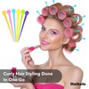 Haikole Pieces Brush Roller Pick 180 PCS Plastic Roller Pick
