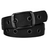Bluecton Men's Rivet Belt Plus Size 100-170 cm Men's Fabric