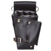 Hairdresser Scissor Case Black Bag (Black)