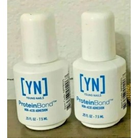 Young Nails Protein Bond Non-Acid Adhesion 0.25 fl oz (Pack of 2)