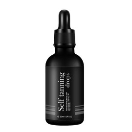 Tanning drops, for an even and long-lasting tan (black)