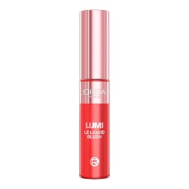 L'Oréal Paris Lumi Blush, rubor líquido para mejillas acabado glowy luminoso, tono Worth It Glow, 11ml
