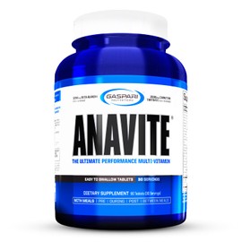 Gaspari Nutrition Gaspari Nutrition Anavite - Sports Multi-Vitamin with Amino Acids, Beta-Alanine and L-Carnitine, Enhanced Performance and Recovery, 180 Tablets