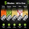 Stainless Steel Slicer Shredder Attachment for KitchenAid Stand Mixer