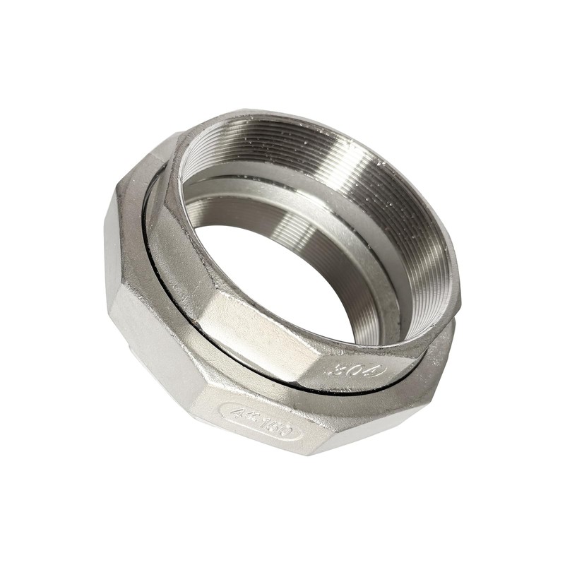 LOZOME 4" Union Pipe 304 Stainless Steel NPT Female Thread