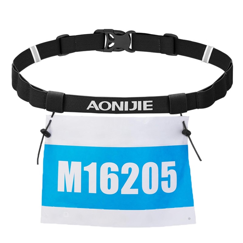 TRIWONDER Race Cinturón para Número Porta Dorsal para Running Triatlon
