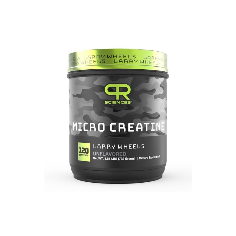 Larry Wheels | PR Creatina Micronizada | 100% Creatine Monohydrate