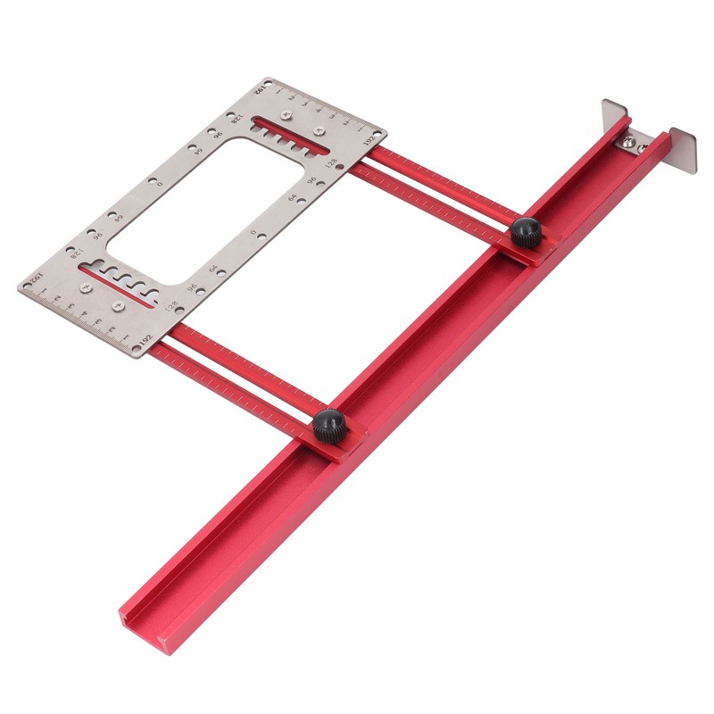 Door Handle Punch Locator Cabinet Hardware Opening Locating Jig 64mm
