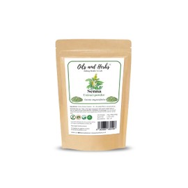 High Strength Senna Extract Powder 10:1 (Cassia angustifolia) - No fillers and Binders (100 gm)