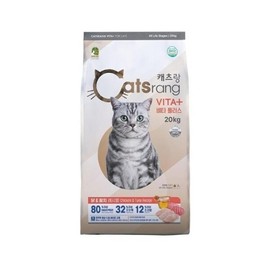 Coco shipped) Cats and Jeon Young -ryeong Vita Plus Cat 20kg / 코코발송)캐츠랑 전영령 비타플러스 고양이 사료 20kg