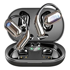 Audífonos Ai Traductores 150 Amable Traductor Idiomas Auriculares Inalámbricos Bluetooth Deportivos Manos Libres Cancelación Del Ruido Open-ear Headset Micrófono Hd Integrado Con Ganchos Color Negro