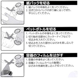 Pocket Sorting Scissors for Dismantling Paper Packs and Plastic Bottles No.1 (07-086)
