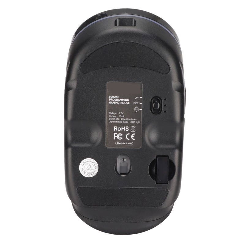 Wireless Gaming Mouse 3 Level Adjustable DPI RGB Color Backlit