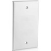 Mediabridge™ Blank Wall Plate (White) - 5 Pack (Part# 51W-100-5PK)
