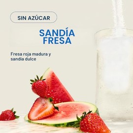 Liquid I.V. ® Multiplicador de Hidratación Sin Azúcar – Fresa y Sandía | Mezcla para Bebida con Electrolitos en Polvo | Paquete de 3 (42 Porciones)