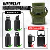 NATURE PIONEOR 32 64 128oz Tactical Water Bottle Pouch, Multi-Function