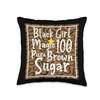 100% Brown Sugar Gift Black Pride Tees Co. Black Pure