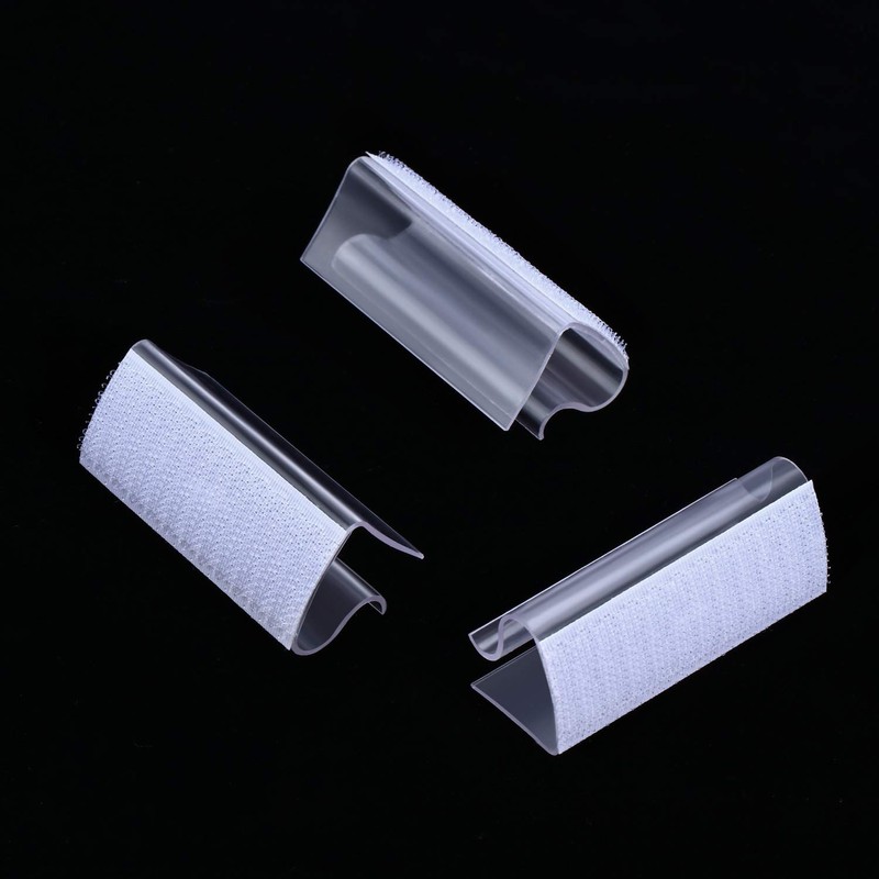 Boao 50 Pieces Table Skirting Clips EC Model Tablecloth Clips
