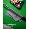 LOCKCUE Microfibre Towel 12"x12" Charcoal Grey