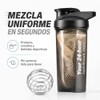(2 piezas) 500ML Botella para Proteina de Coctelera，Botella Deportiva de