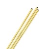 M METERXITY 3 Pack 300mm Brass Round Tube, 1.8mm OD