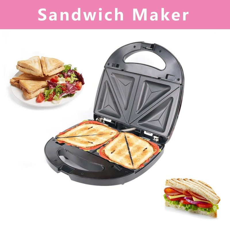 KOLENSA Donut Maker, 3 in 1 Electric Sandwich Waffle Machine,