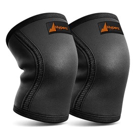 Hyperz - Rodilleras para Gimnasio y CrossFit – Soporte de Neopreno de Alta Densidad para Sentadillas y Levantamiento de Pesas – Compresión Articular, 