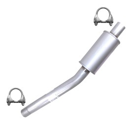 Northeastern Exhaust | Stainless Steel Resonator Pipe Compatible for 2015-2019 Ford Transit-350 HD 3.7L | Free Clamps Included | Automotive Replacement Part