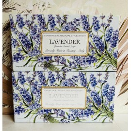 Saponificio Artigianale Fiorentino 2-Pack Saponificio ~ Lavender Scented Bar Soap 6 Bars 4.40 oz Each