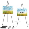 Easel Stand for Display, Aredy 63" Portable Painting Easel, Lightweight