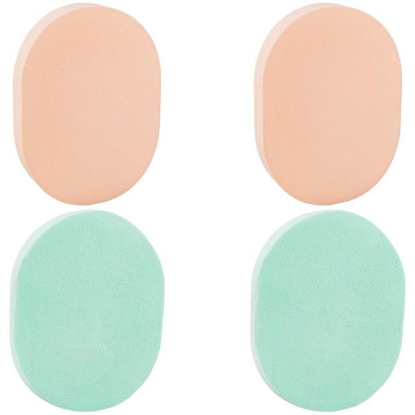 GORGECRAFT Pack of 4 Facial Cleansing Sponge, Reusable Sponges for