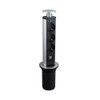 Table Socket Built-In Socket Tower 3x Schuko 2x USB Retractable