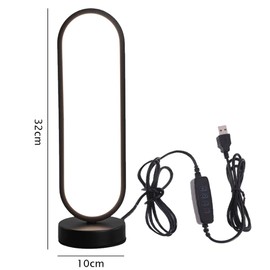 Bedside Lamp,Bedroom Table Lamp,USB Dimming Lamp,Creative Home Decor,Three-Color Dimming Light,for Bedroom,Study,Living Room,Dining Room