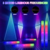 58PCS Foam Glow Sticks Party Packs,Led Light up Flashing Sticks