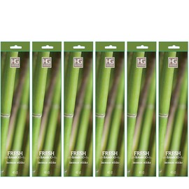 Hosley's 240 Incense Sticks Fresh Bamboo Highly Fragranced Incense. Infused with Essential Oils. W1