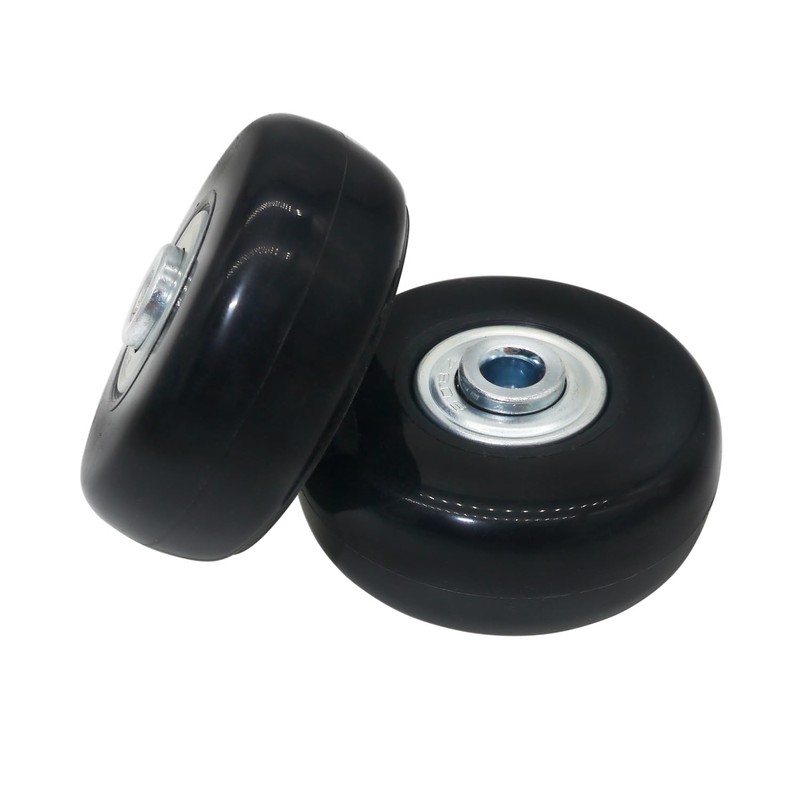 Silent Wheels Series, Replacement Tire Set for Suitcases, Shopping Carts,