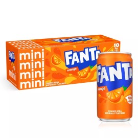 The Coca-Cola Company FANTA ORANGE CAN 7.5 FL OZ X10