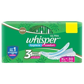 Whisper Hygiene Comfort XL + - 30 Pads - 317 mm