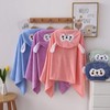 YEBON Kids Hooded Towel Soft Absorbent Bath Towel with Cute