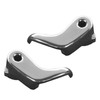 Locking Vent Window Handle Chrome Pair Set Compatible with Chevy
