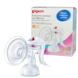 Extractor de Leche Manual | Sin Biberón | Libre de BPA | Mango ergonómico | Cojín Confort Porper FIT